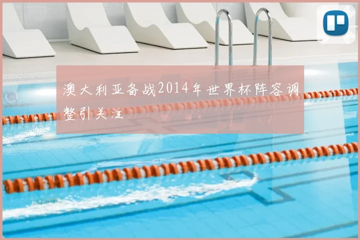 澳大利亚备战2014年世界杯阵容调整引关注